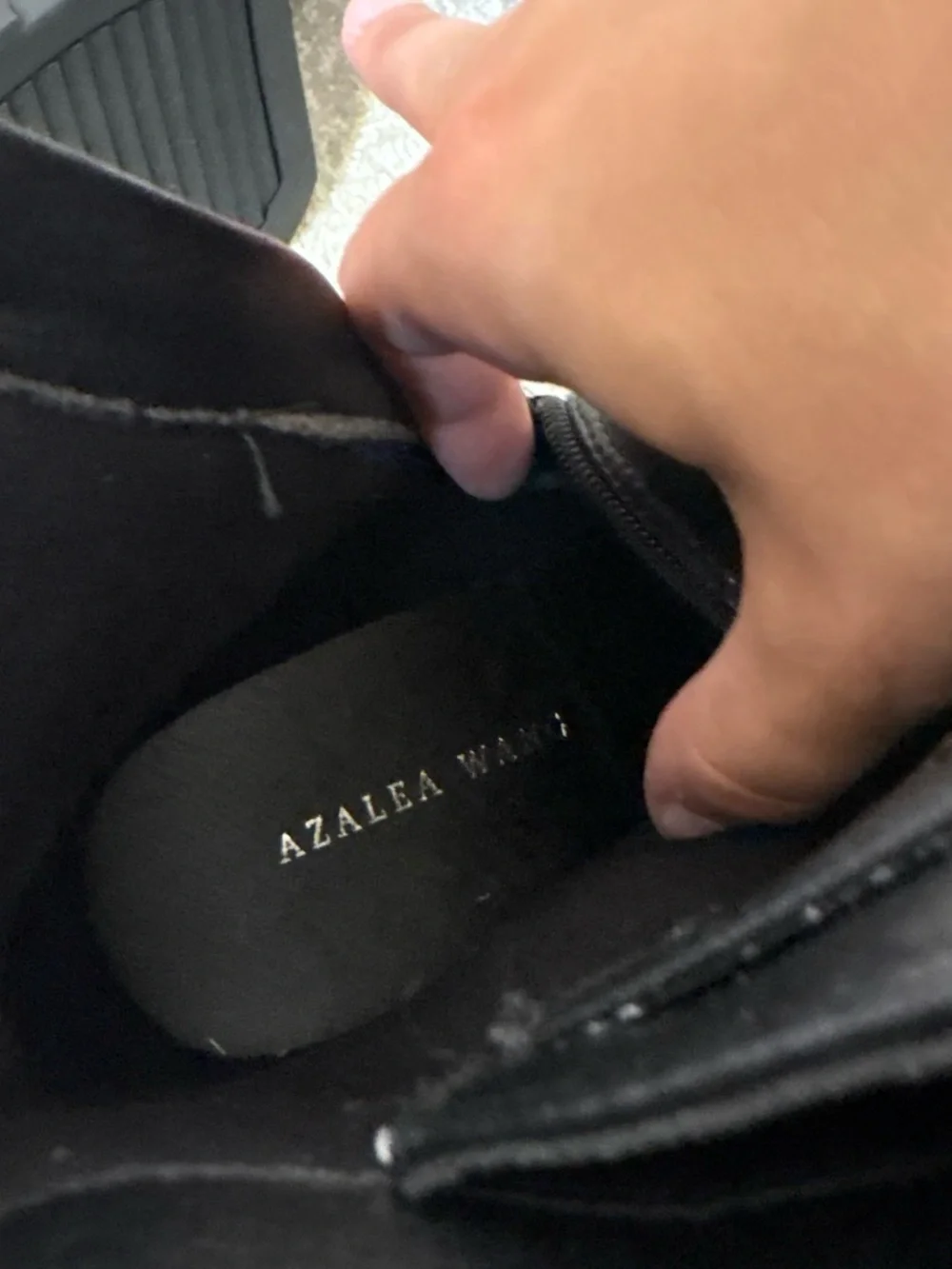 Azalea Wang Glasgow Booties in Black